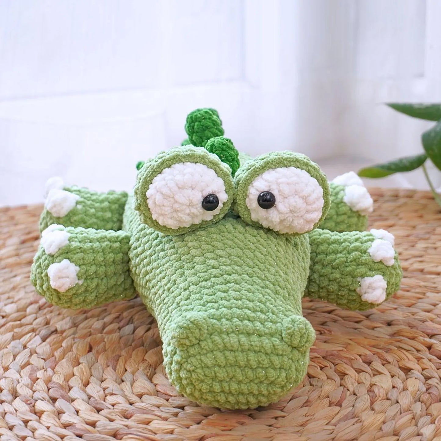 Chubby Crocodile Crochet Pattern, Amigurumi Crochet Pattern, Handmade Crochet Pattern, Crocodile Crochet Pattern, PDF Crochet Pattern