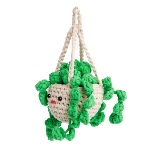 Free Maker Minis Pearl the Crochet Hanging Plant Pattern