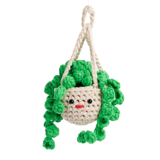 Free Maker Minis Pearl the Crochet Hanging Plant Pattern