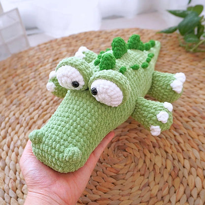Chubby Crocodile Crochet Pattern, Amigurumi Crochet Pattern, Handmade Crochet Pattern, Crocodile Crochet Pattern, PDF Crochet Pattern
