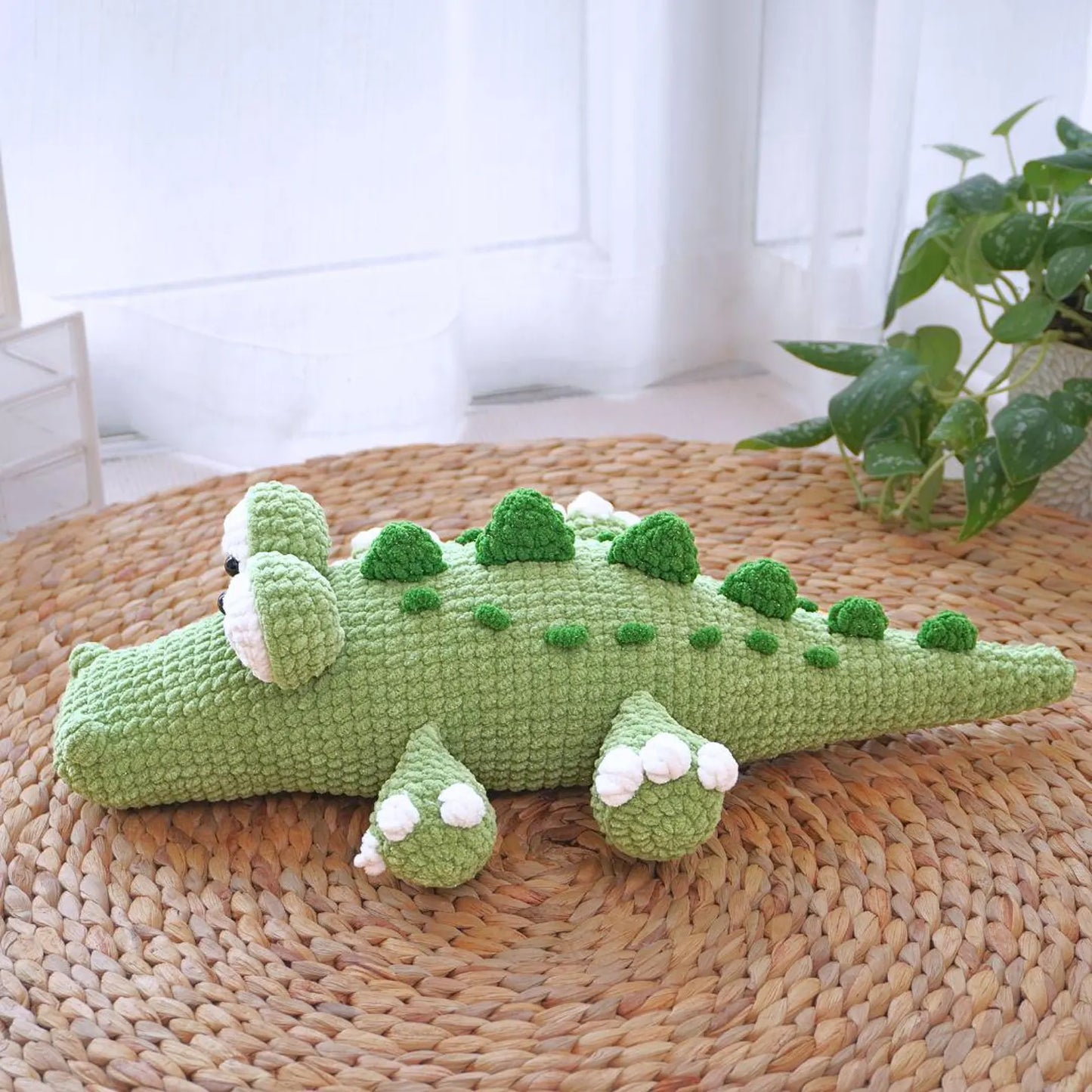 Chubby Crocodile Crochet Pattern, Amigurumi Crochet Pattern, Handmade Crochet Pattern, Crocodile Crochet Pattern, PDF Crochet Pattern