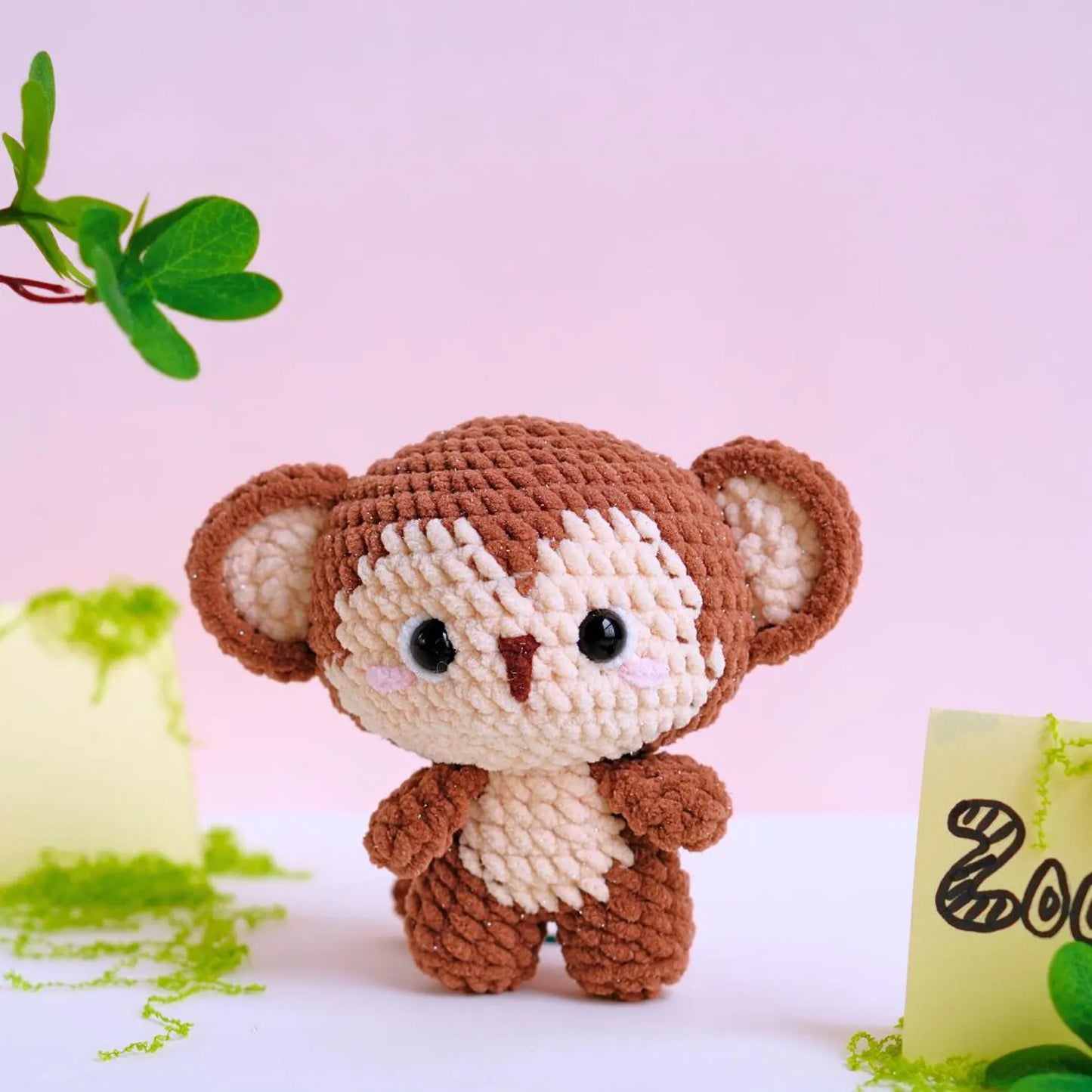 Playful Baby Pack Crochet Patterns Bundle | Shiba Pattern, Rhino Pattern, Panda Pattern, Monkey Pattern, Giraffe Pattern, Dinosaur Pattern